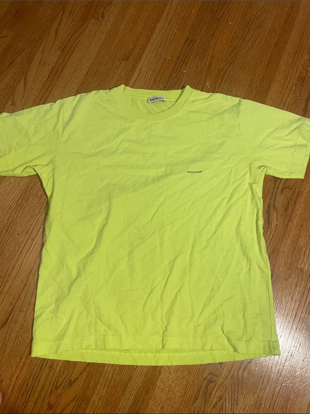 Balenciaga Neon Green Women’s Tee